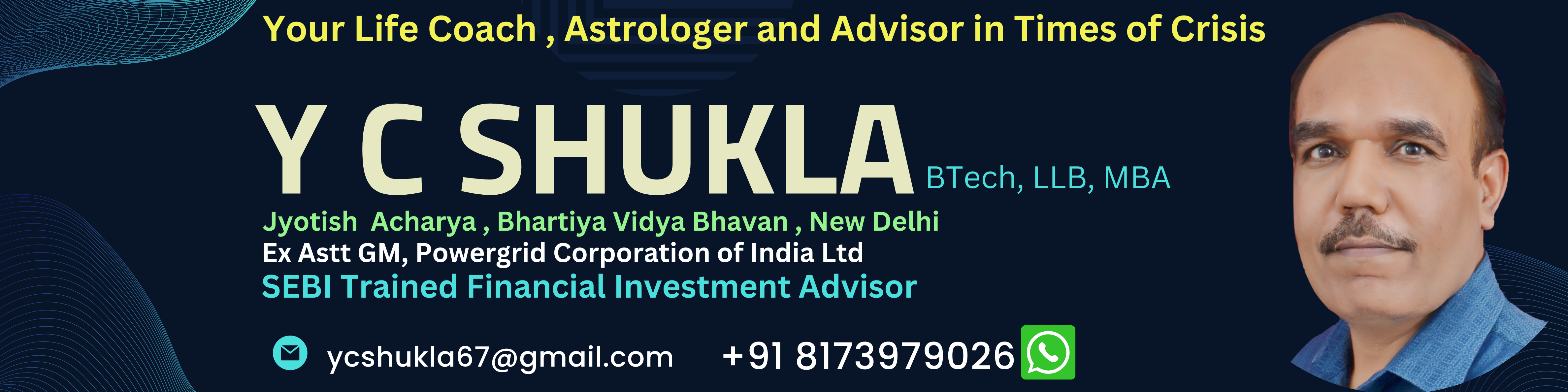 YCSHUKLA.COM Banner